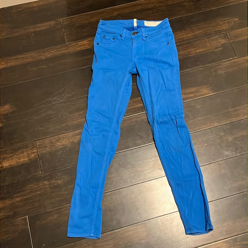Rag & Bone Capri Blue Jeans